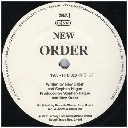 NEW ORDER - TRUE FAITH | 12'' MAXI SINGLE USADO