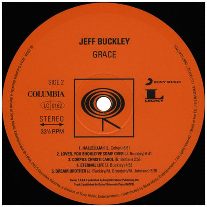 JEFF BUCKLEY - GRACE | VINILO