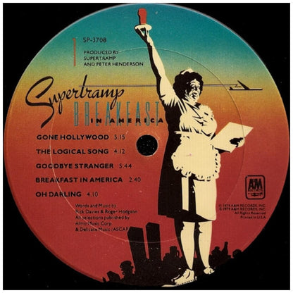 SUPERTRAMP - BREAKFAST IN AMERICA (MADE IN USA) | VINILO