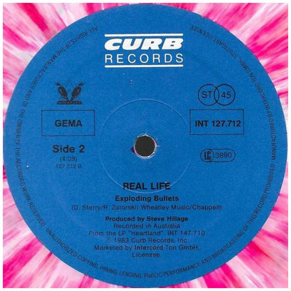 REAL LIFE - CATCH ME AN FALLING (PLATTE IN MEHRFARBIGEM VINYL) | 12'' MAXI SINGLE USADO