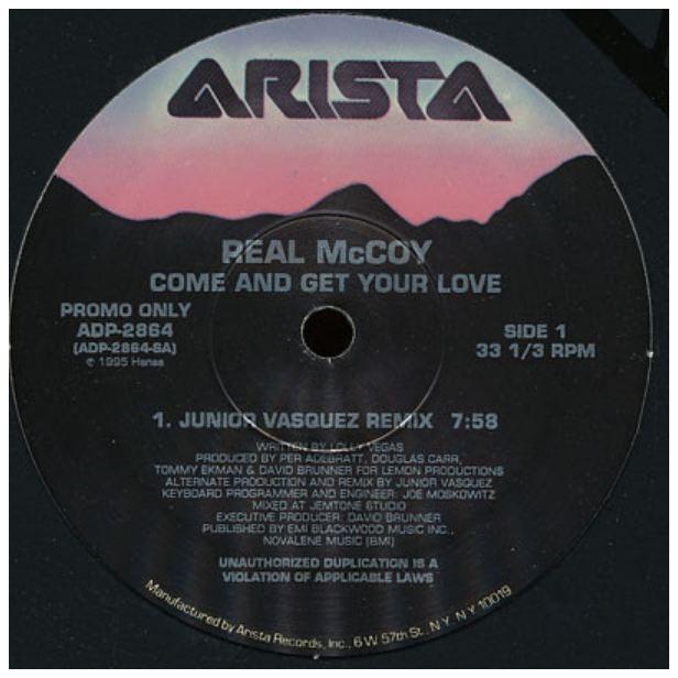 REAL MCCOY  -  COME AND GET YOUR LOVE | 12" MAXI SINGLE USADO