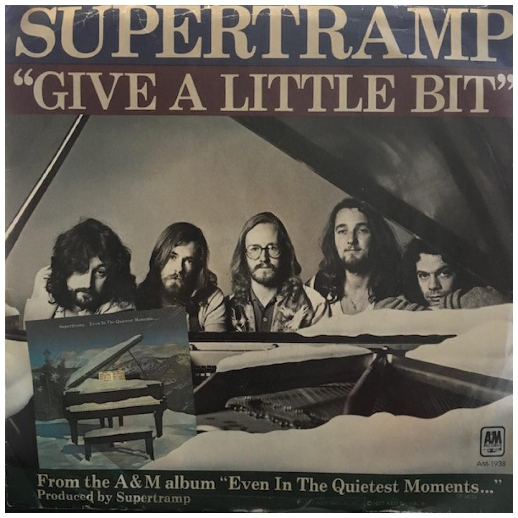 SUPERTRAMP - GIVE A LITTLE BIT | 7" SINGLE USADO