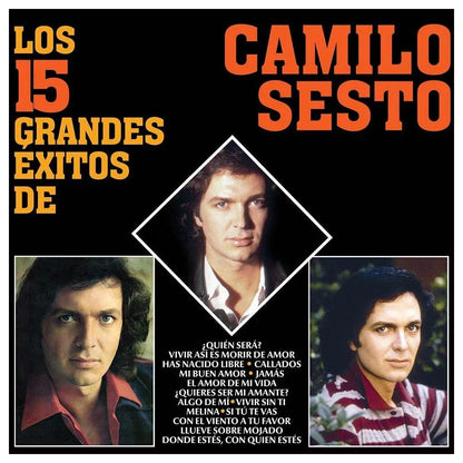 CAMILO SESTO -  15 GRANDES EXITOS VOL.1 - A PETICIÓN DEL PÚBLICO (TRANSLUCENT RED / SMOKE EFFECT) | VINILO
