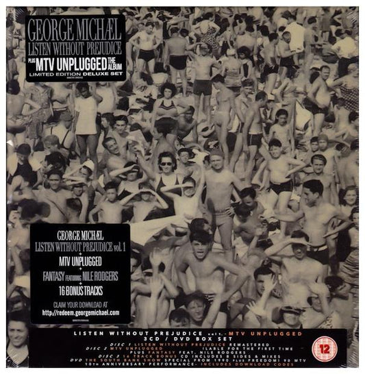 GEORGE MICHAEL - LISTEN WITHOUT PREJUDICE+ MTV UNPLUGLED (3CD+DVD) (DELUXE EDITION) | CD