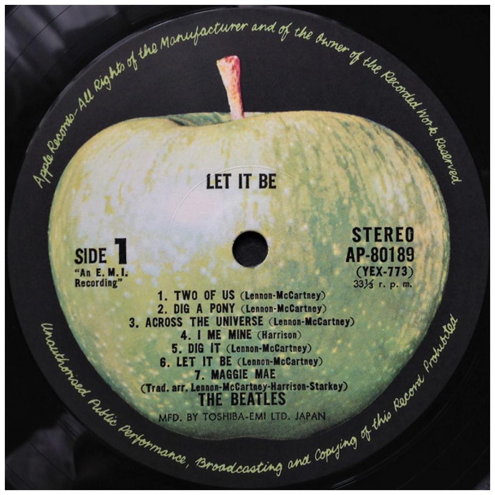 THE BEATLES - LET IT BE (JAPAN EDITION) | VINILO USADO