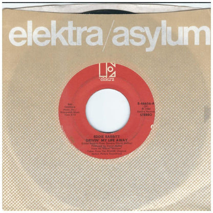 EDDIE RABBITT - DRIVIN' MY LIFE AWAY | 7" USADO