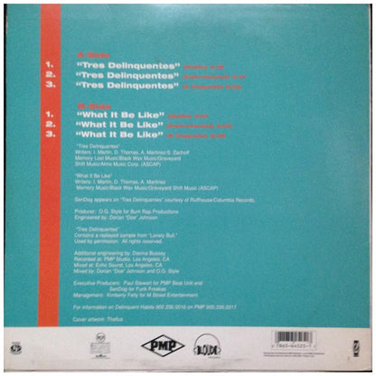 DELINQUENT HABITS - TRES DELINCUENTES | 12'' MAXI SINGLE USADO