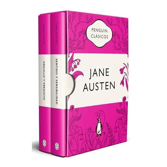 JANE AUSTEN (EDICIÓN ESPECIAL ESTUCHE CON: ORGULLO Y PREJUICIO | SENTIDO Y SENSIBILIDAD) (TAPA BLANDA) - JANE AUSTEN  | LIBRO