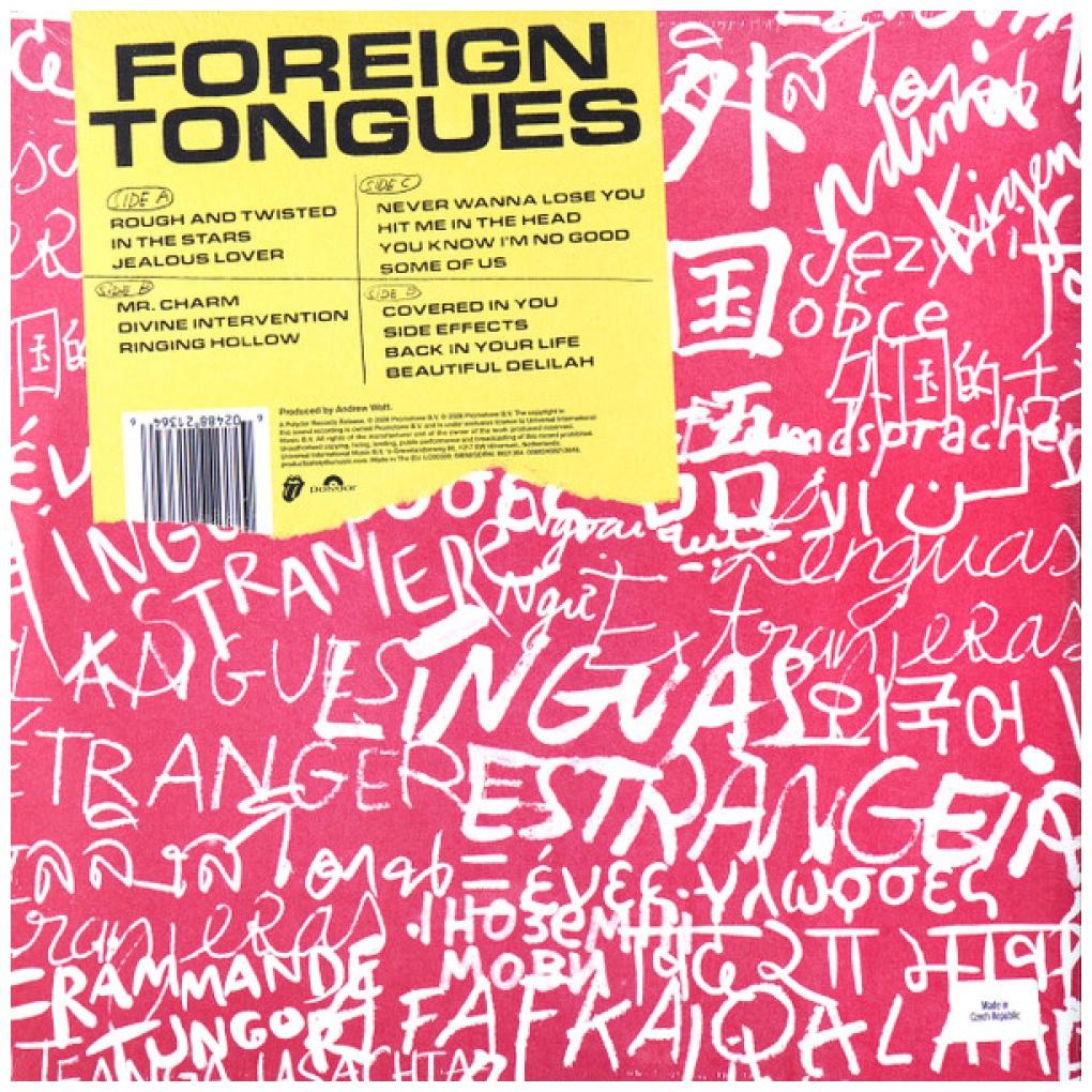 ROLLING STONES - FOREIGN TONGUES (2LP) (BABY BLUE VINYL) | VINILO