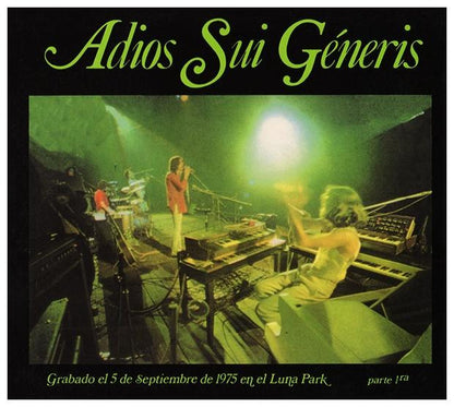 SUI GENERIS - ADIOS SUI GENERIS 1 (DIGIPACK) | CD
