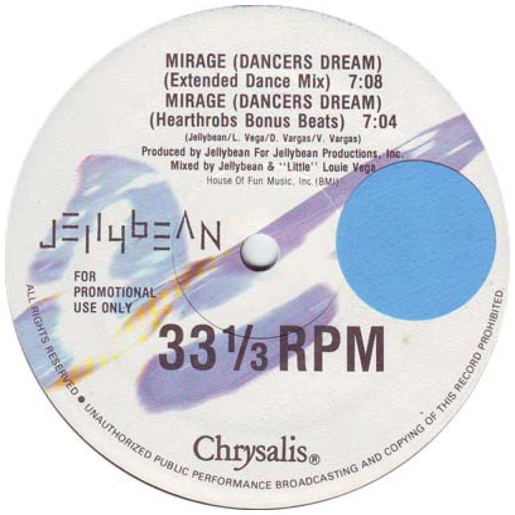 JELLYBEAN - JUST A MIRAGE | 12'' MAXI SINGLE USADO