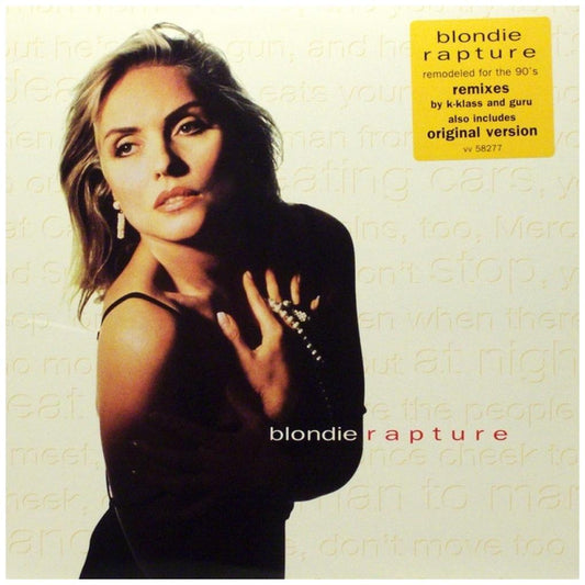 BLONDIE - RAPTURE (ORIGINAL + 90'S REMIXES) (2LP) | 12'' MAXI SINGLE USADO