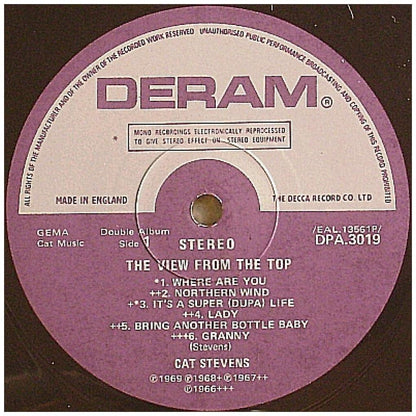 CAT STEVENS - THE VIEW FROM THE TOP (2LP) | VINILO USADO
