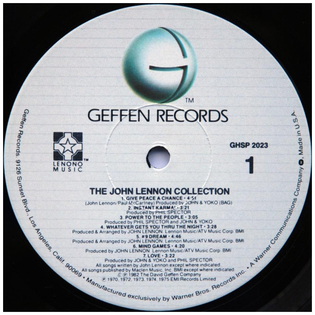 JOHN LENNON - THE JOHN LENNON COLLECTION | VINILO USADO