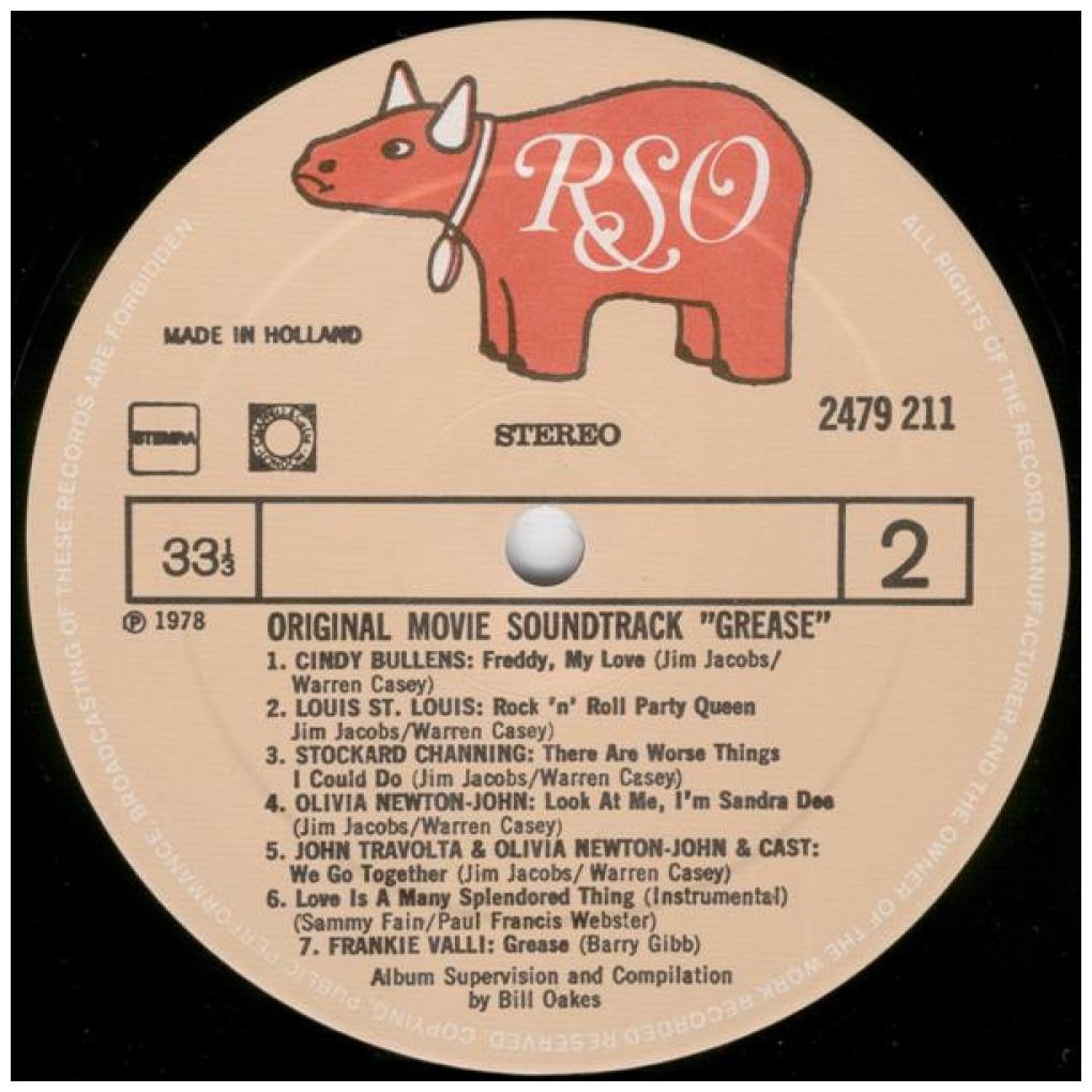 GREASE - O.S.T. (2LP) | VINILO USADO