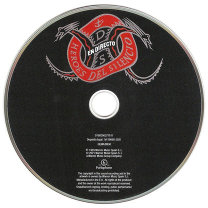 HEROES DEL SILENCIO - EN DIRECTO (LP+CD) | VINILO