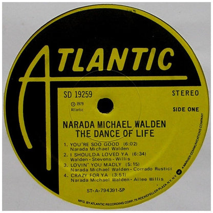 NARADA MICHAEL WALDEN - THE DANCE OF LIFE | VINILO USADO