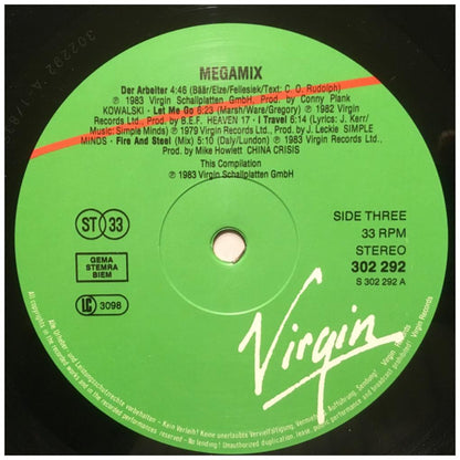 MEGAMIX/16 MAXI-SINGLES - V.A. - LONG VERSIONS (2LP) | VINILO USADO