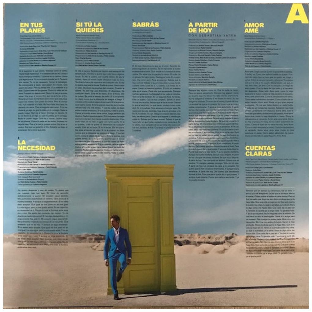DAVID BISBAL - EN TUS PLANES | VINILO