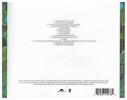LANA DEL REY - VIOLET BENT BACKWARDS OVER THE GRASS | CD