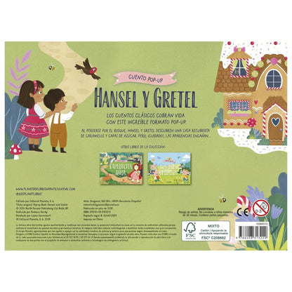 HANSEL Y GRETEL. CUENTO POP-UP (CARTONÉ) - SAMARA HARDY | LIBRO