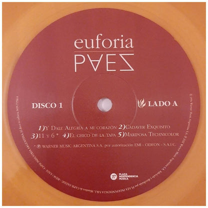 FITO PAEZ - EUFORIA (2LP) | VINILO
