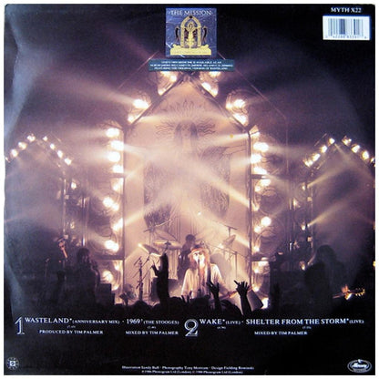 THE MISSION - WASTELAND (ANNIVERSARY MIX) | 12'' MAXI SINGLE USADO