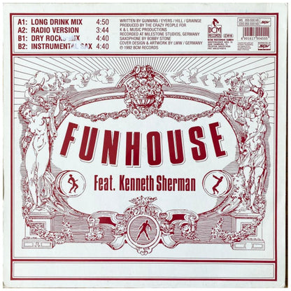 FUNHOUSE - DANCIN' EASY | 12'' MAXI SINGLE USADO