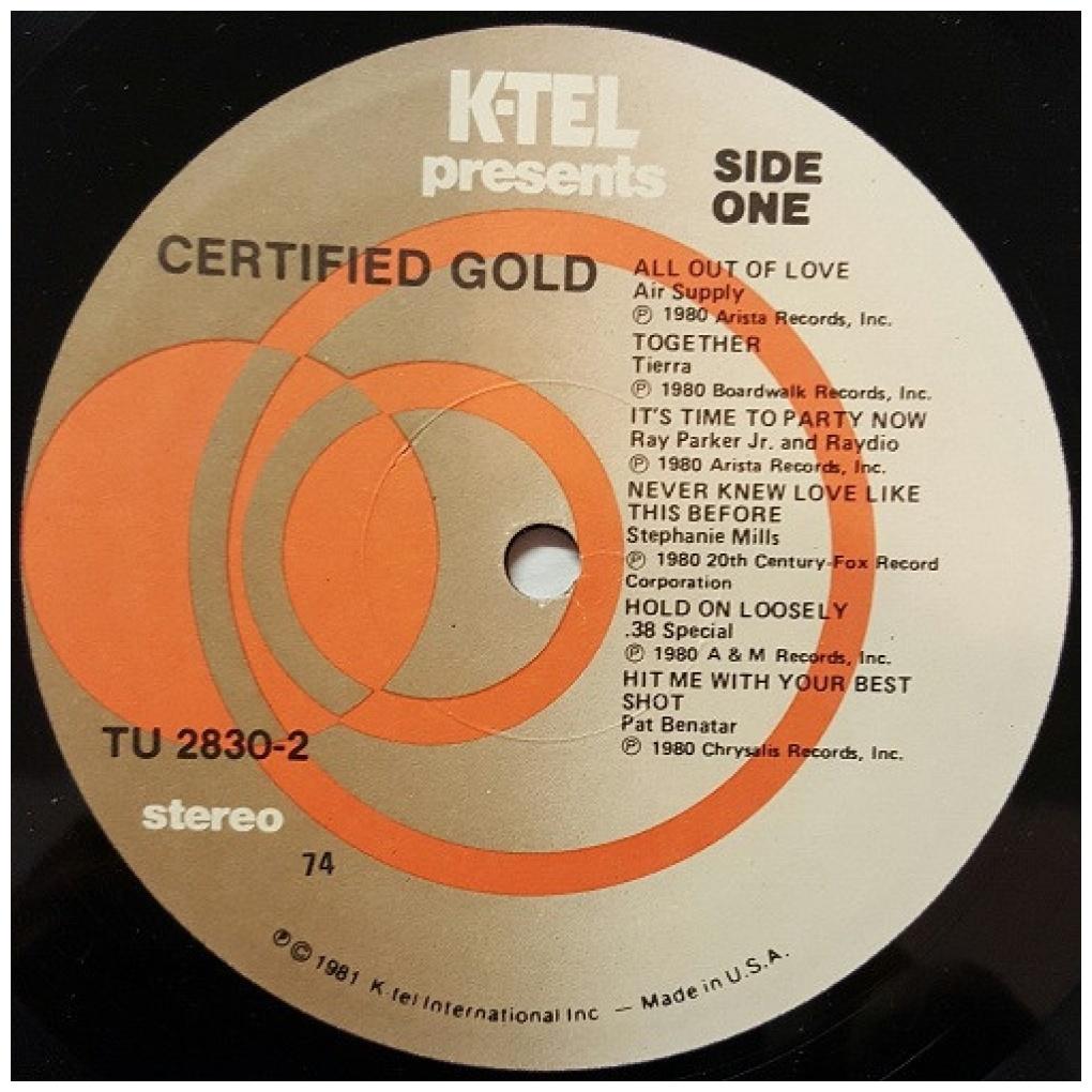 CERTIFIED GOLD - 24 SUPER STARS HITS (2LP) | VINILO USADO