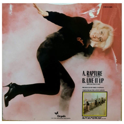 BLONDIE - RAPTURE | 12" MAXI SINGLE VINILO
