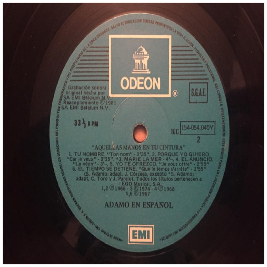 ADAMO - LAS 24 MEJORES CANCIONES EN ESPAÑOL (2LP) | VINILO USADO