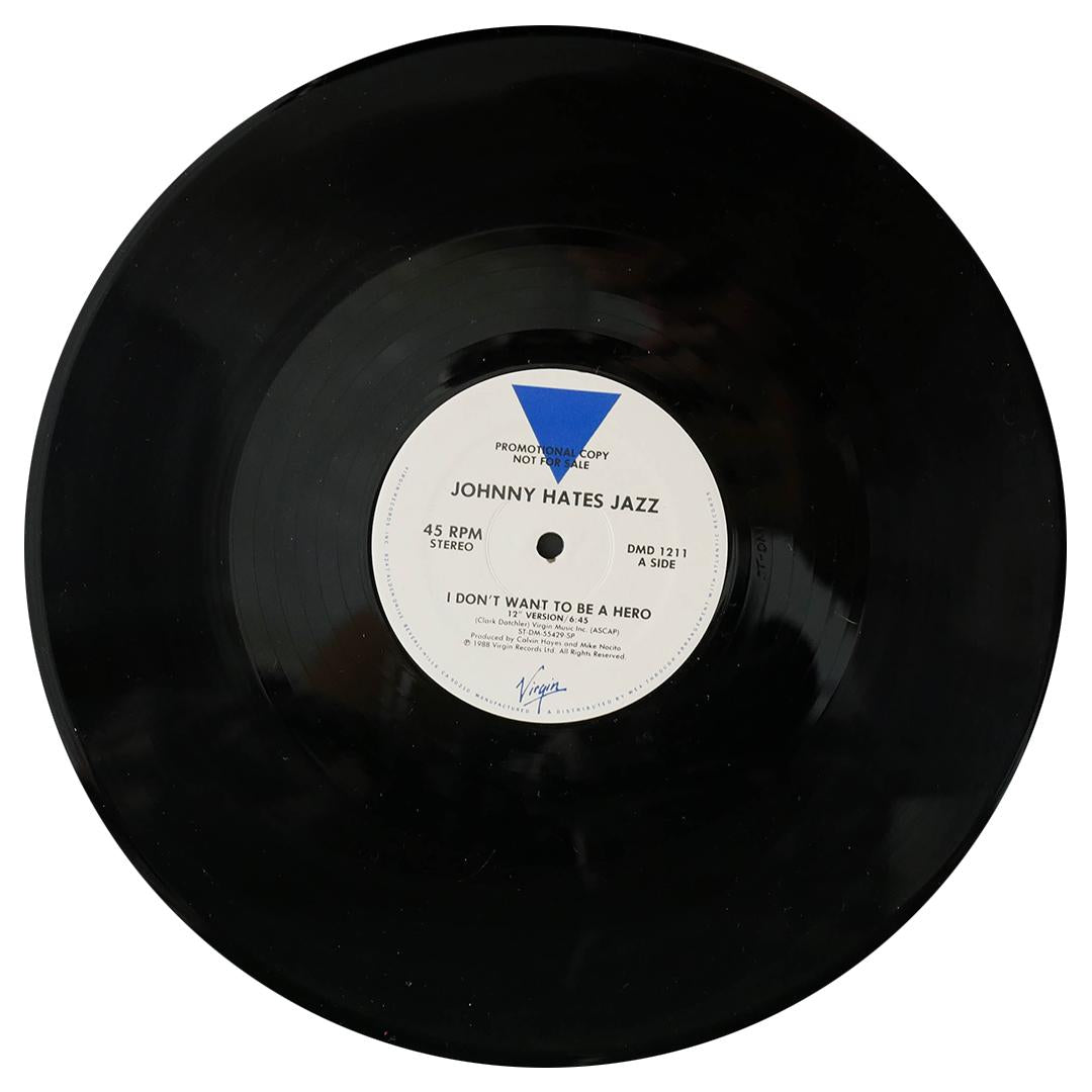 JOHNNY HATES JAZZ - I DON T WANT TO BE A HERO (PROMO) | 12" MAXI SINGLE USADO