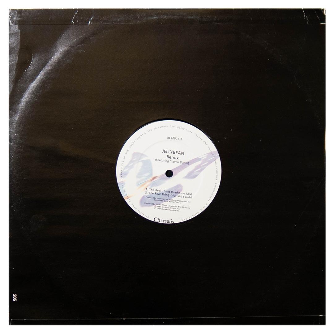 JELLY BEAN  - THE REAL THING (REMIX) | 12" MAXI SINGLE USADO