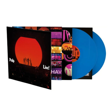 (PREVENTA) PULP  - LIVE! (THE O2 IN LONDON ON 13 JUNE 2025) (2LP) (BLUE VINYL) | VINILO