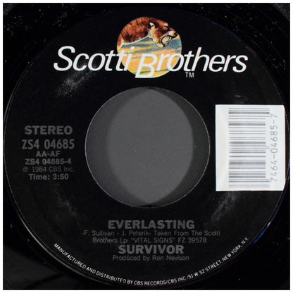 SURVIVOR - HIGH ON YOU | 7" SINGLE USADO