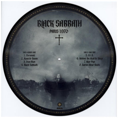 BLACK SABBATH - PARIS 1970 (PICTURE DISC) | VINILO
