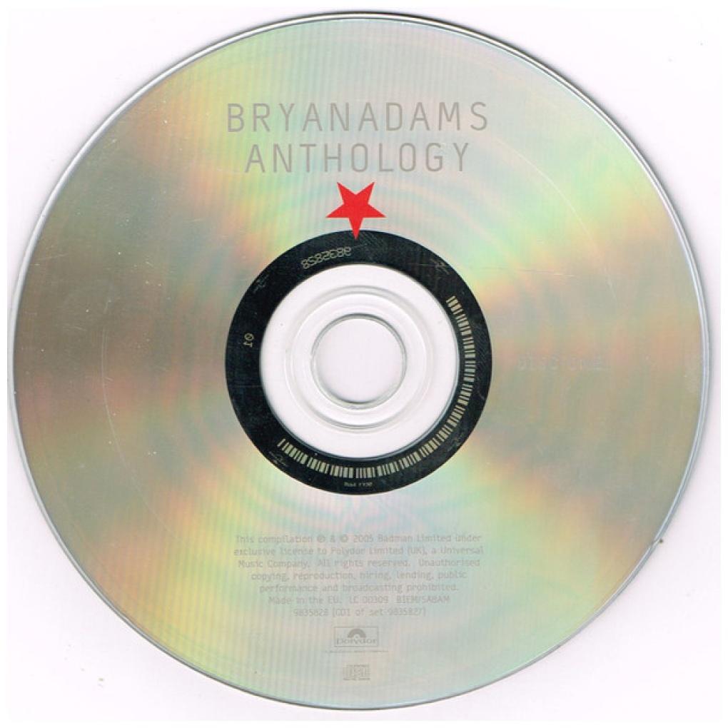 BRAYAN ADAMS - ANTHOLOGY (2CD) | CD