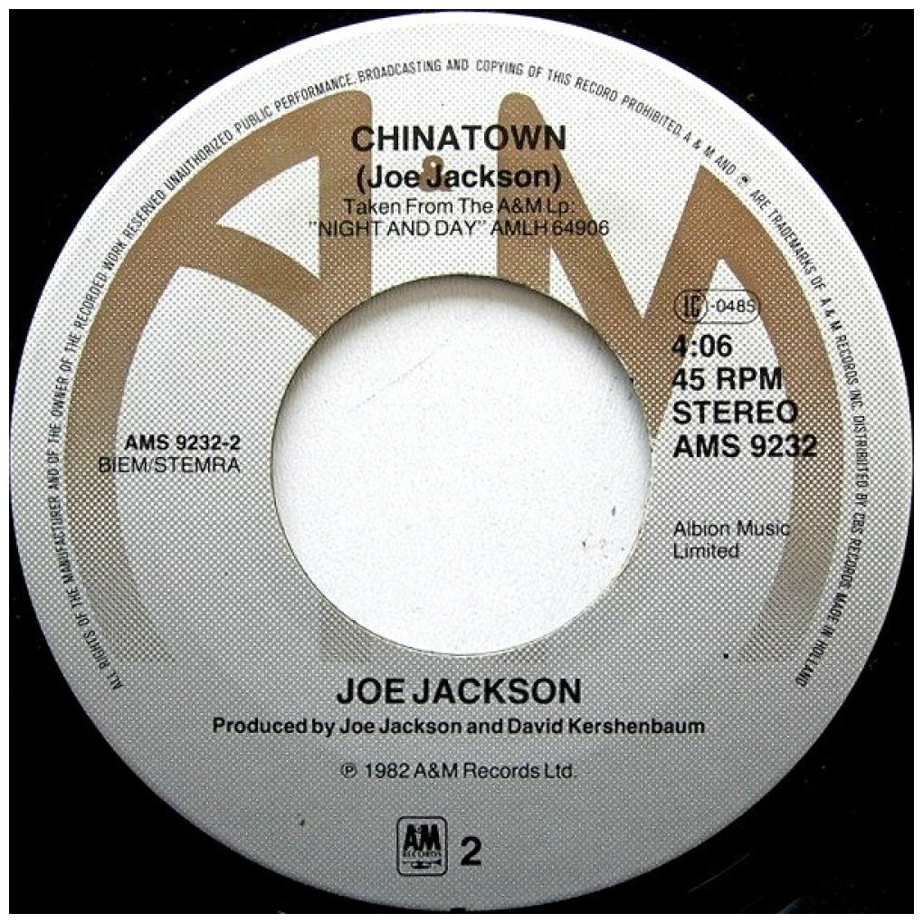 JOE JACKSON - STEPPIN' OUT | 7" SINGLE USADO