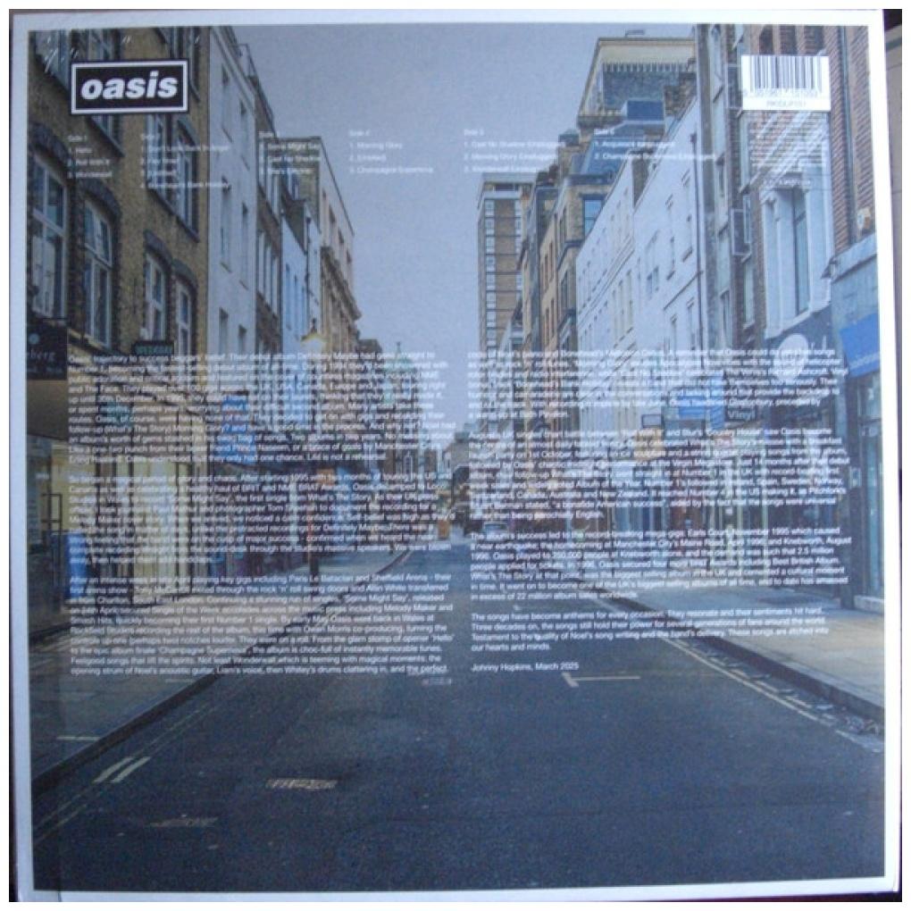 OASIS - (WHAT'S THE STORY) MORNING GLORY? (DELUXE REMASTERED EDITION) (3LP) | VINILO