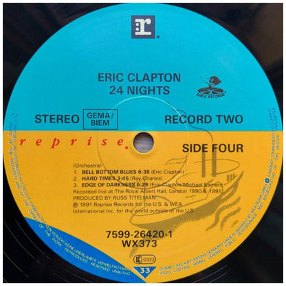 ERIC CLAPTON - 24 NIGHTS (2LP) | VINILO USADO