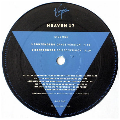 HEAVEN 17 - CONTENDERS (VDE-NUEVO-SELLADO) | 12'' MAXI SINGLE