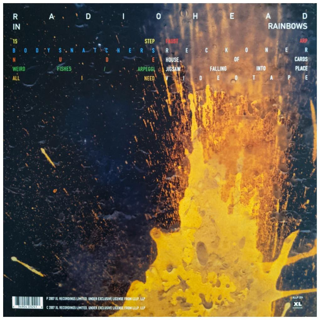 RADIOHEAD - IN RAINBOWS | VINILO