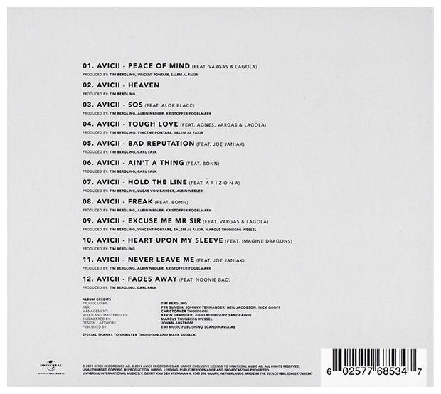 AVICII - TIM | CD