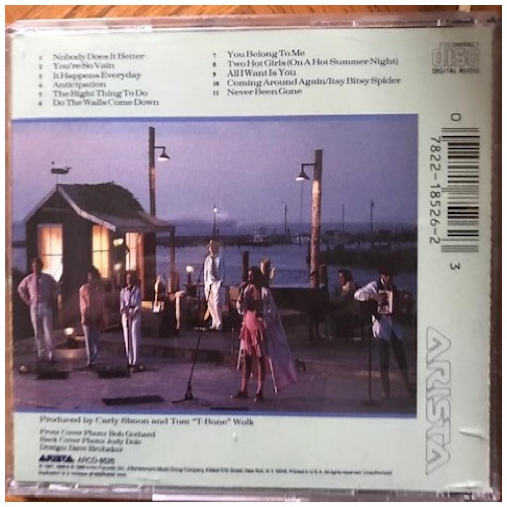 CARLY SIMON - GREATEST HITS LIVE | CD
