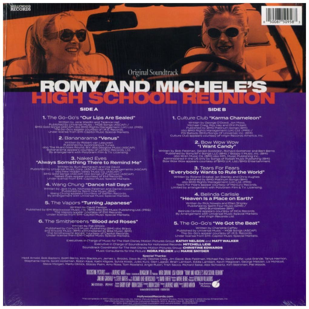 ROMY AND MICHELE'S HIGH SCHOOL REUNION - O.S.T. (OPAQUE VIOLET VINYL) | VINILO