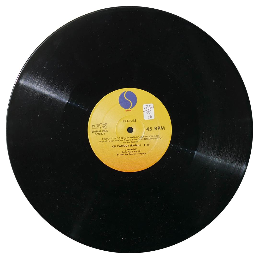 ERASURE - OH L AMOUR | 12" MAXI SINGLE USADO