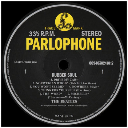 BEATLES - RUBBER SOUL (USA EDITION) | VINILO