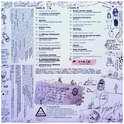 31 Minutos - 31 Canciones De Amor Y Una Canción De Guaripolo | VINILO