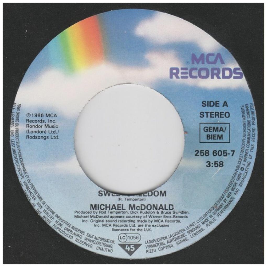 MICHAEL McDONALD - I KEEP FORGETTIN' | 7" SINGLE USADO