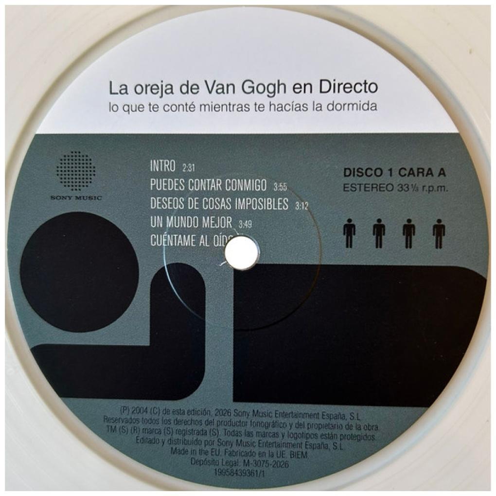 LA OREJA DE VAN GOGH - EN DIRECTO: LO QUE TE CONTE MIENTRAS TE HACIAS LA DORMIDA (2LP) | VINILO
